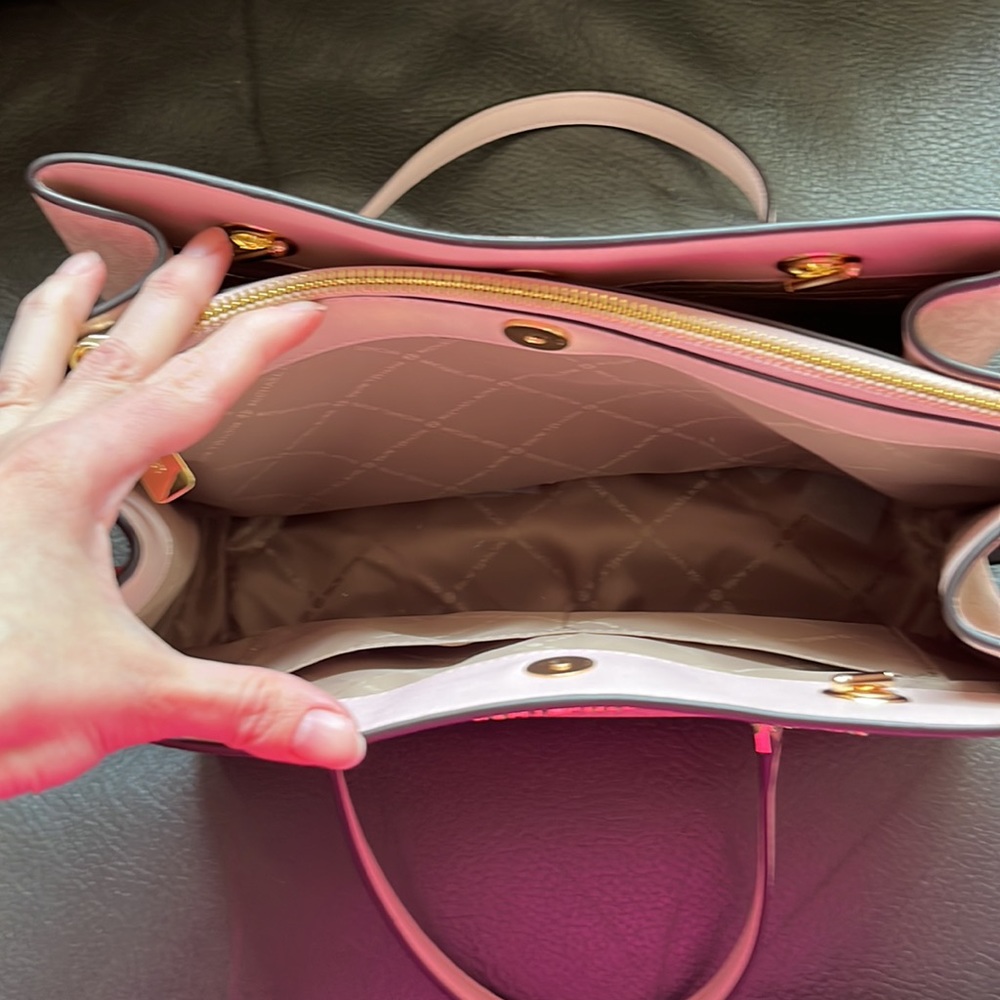 Michael Kors blush color drop satchel - Picture 13 of 13
